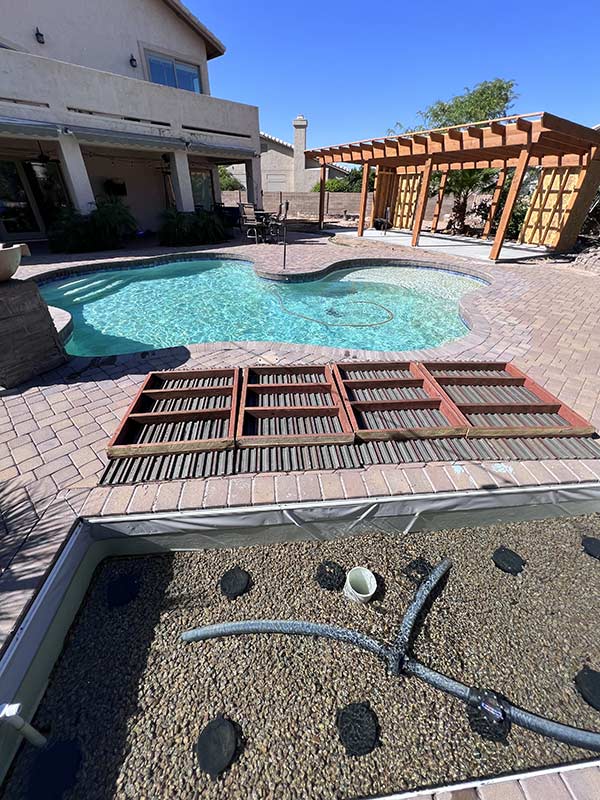 Natural Swimming Pool Conversion in Glendale, AZ